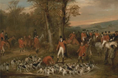 The Berkeley Hunt, 1842 - The Death